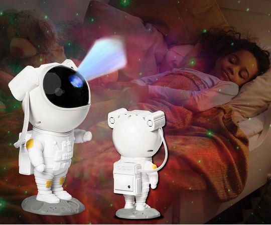 Lumière de projecteur Astronaut Star Galaxy